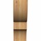 Ekena Millwork Ridgewood Rough Sawn Corbel, Western Red Cedar, 4"W x 8"D x 12"H COR04X08X12RID00RWR - alternate 3
